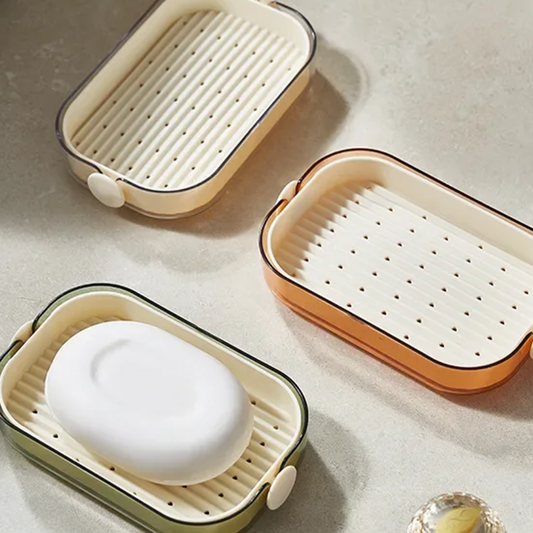 Split Type Soap Dish, Double Layer Soap Dish