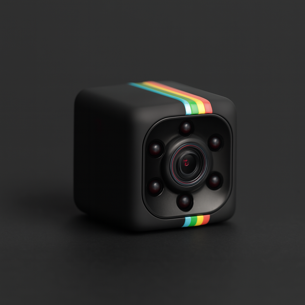 Mini Hidden Camera with Night Vision – HD Recording, Motion Detection & Adjustable Holding Stand