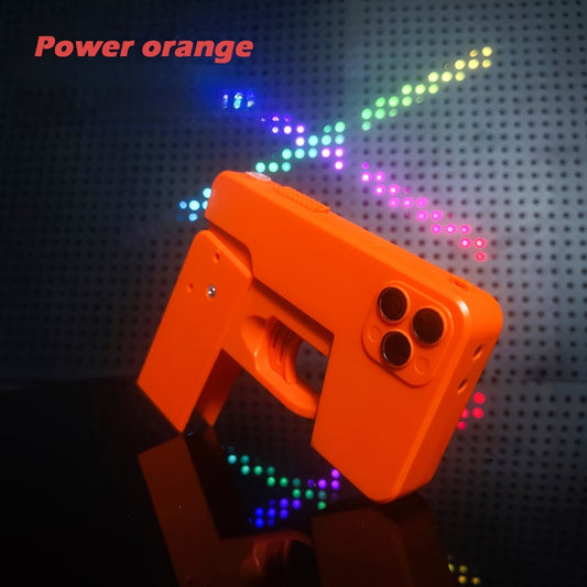 Creative Folding iPhone Toy Water Gun – Manual Shooting, Long-Range
