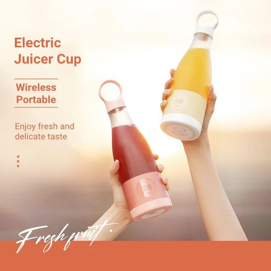 ELECTRIC JUICER Bottle | Blend Fruits and Drink - (rechargable)