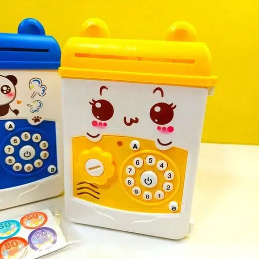 Musical Cartoon Money Safe Bank for Kids