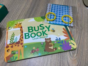 Montessori Baby Busy book My First Quiet Book Paste Early Learning Education