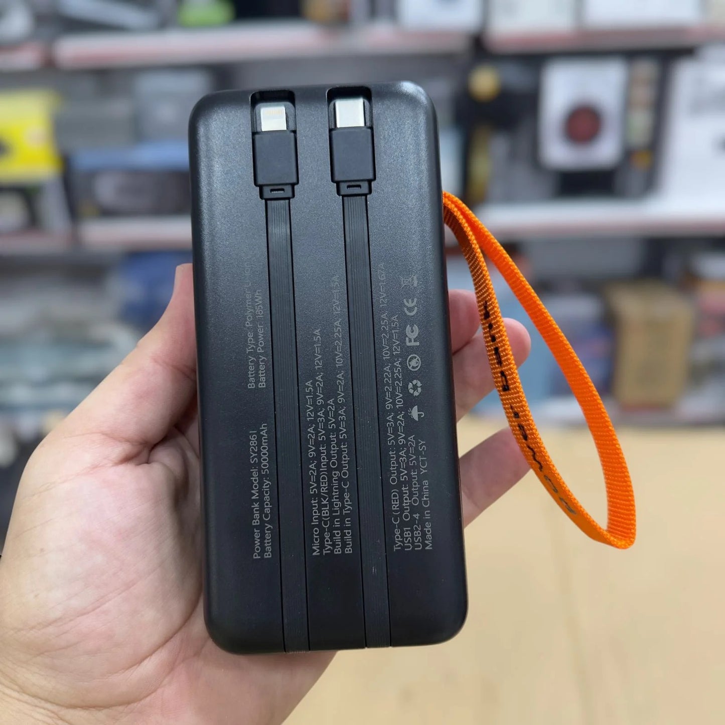 Enker 50000mAh Power Bank – Ultra High Capacity, Fast Charging