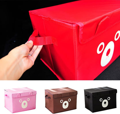 Panda Design Folding Storage Bins Quilt Basket Kid Toys Organizer Storage Boxes Cabinet Wardrobe Storage Bag