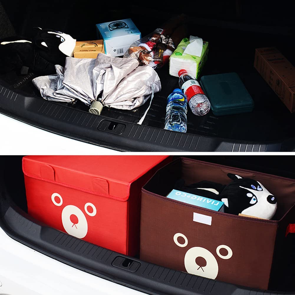 Panda Design Folding Storage Bins Quilt Basket Kid Toys Organizer Storage Boxes Cabinet Wardrobe Storage Bag