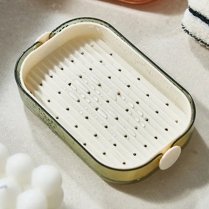 Split Type Soap Dish, Double Layer Soap Dish