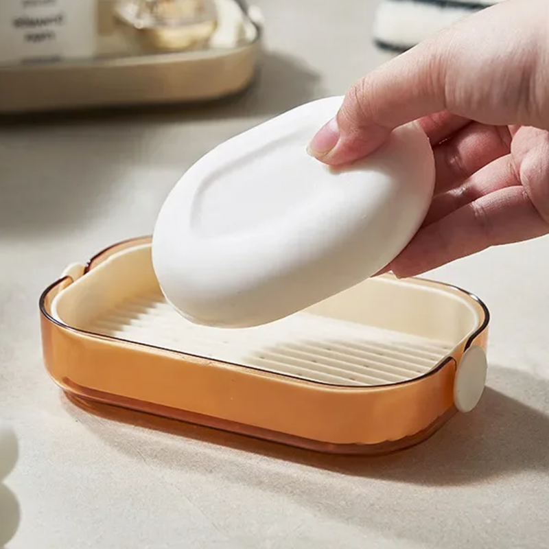 Split Type Soap Dish, Double Layer Soap Dish