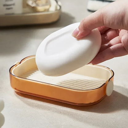 Split Type Soap Dish, Double Layer Soap Dish