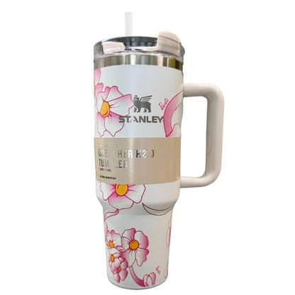 White Barbie Stanlay Tumbler