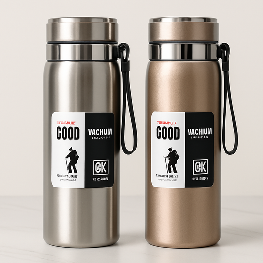 1000ml Large Capacity Stainless Steel Thermos Bottle – Hot & Cold Vacuum Flask Water Bottle
