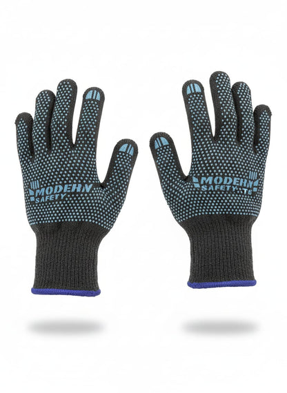 Premium Knitted Beanie Cap, Neck Gaiter And Touchscreen Gloves Combo Pack | Complete Winter Essentials For Cold Weather Protection