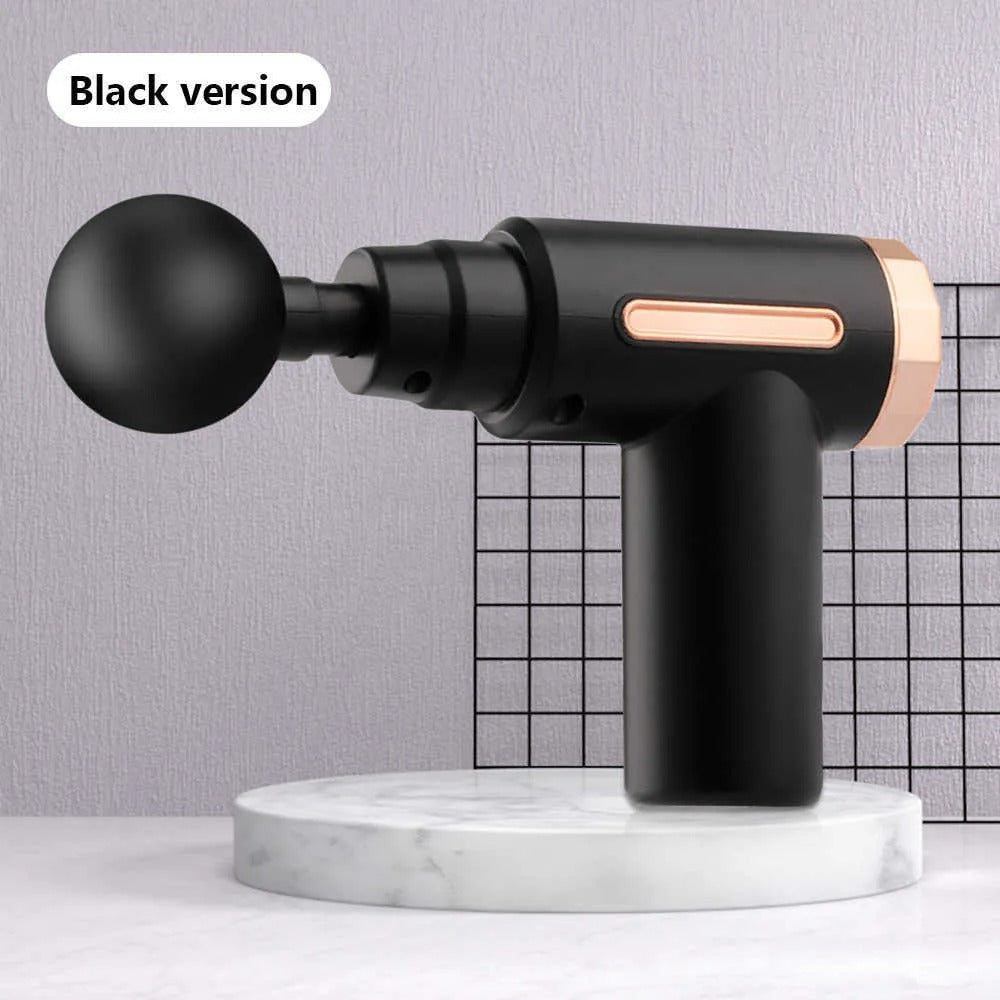 4 In 1 Massage Gun | Deep Tissue Percussion Massager With 4 Attachments