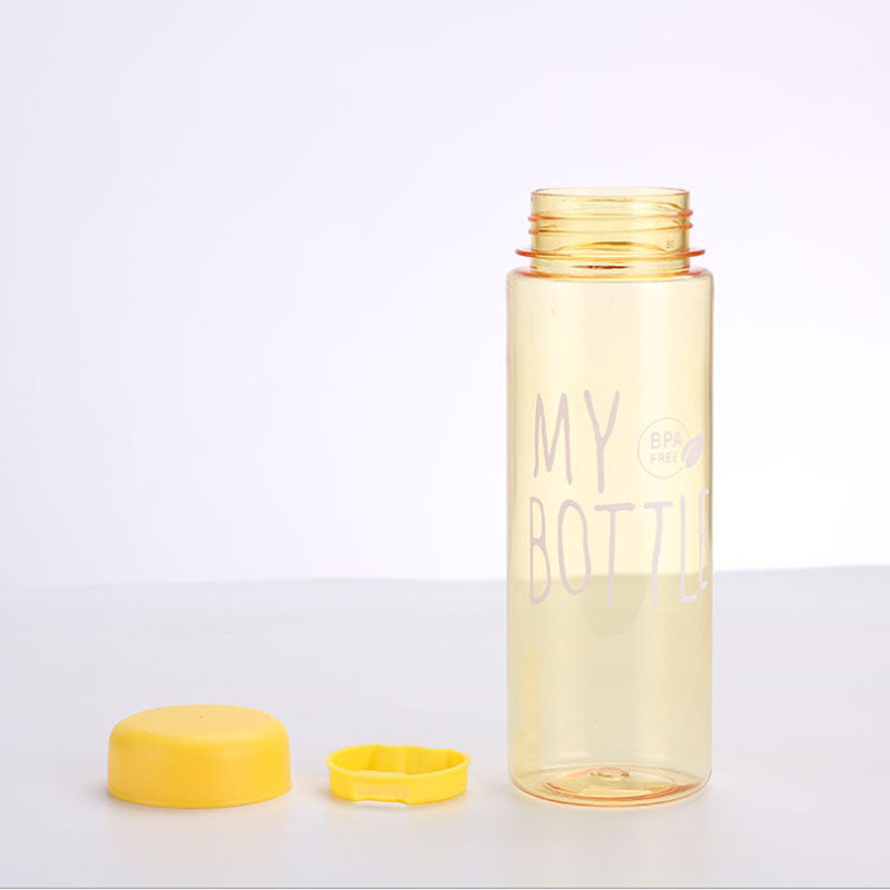 MY BOTTLE Glass Water Bottle with Sleeve