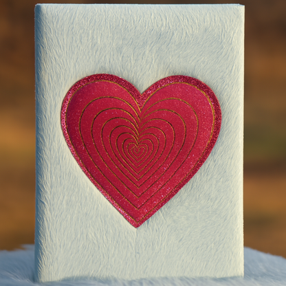 Cute Cartoon Character Plush Cover Diary