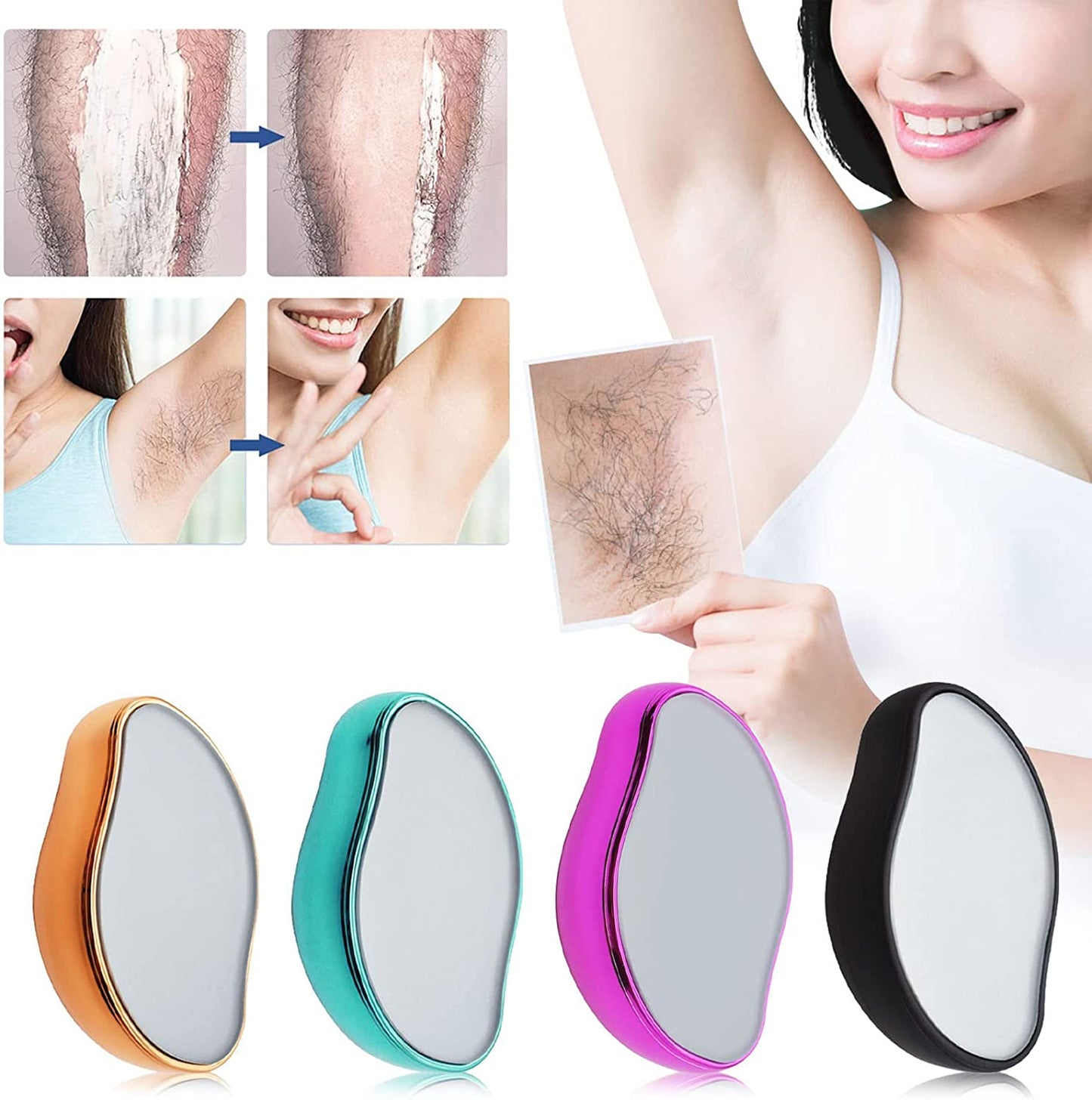 Magic Crystal Hair Remover, Painless Hair Removal