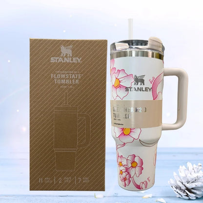 White Barbie Stanlay Tumbler