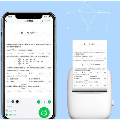 Mini Portable Pocket Thermal Printer – Wireless Receipt & Photo Printer