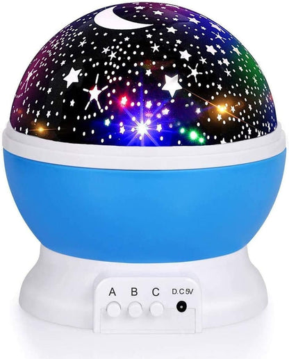Night Light Star Lamp Starry Sky Projector | 360° Rotating