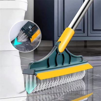2 in 1 Floor Cleaning Brush Bathroom Tile Windows Floor Cleaning Brush