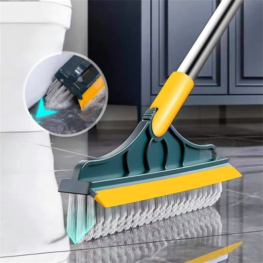 2 in 1 Floor Cleaning Brush Bathroom Tile Windows Floor Cleaning Brush