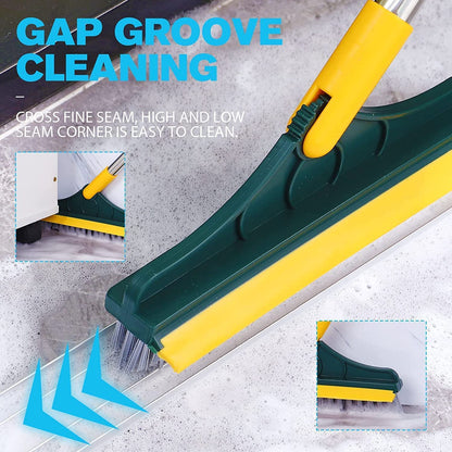 2 in 1 Floor Cleaning Brush Bathroom Tile Windows Floor Cleaning Brush