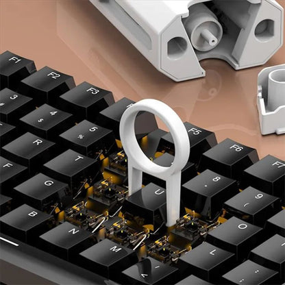 8In1 Computer Keyboard Cleaner Brush Kit Earphone Cleaning Pen for Headset Phone Cleaning Tools Black