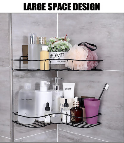Metal Corner Rack For Bathroom & Kitchen