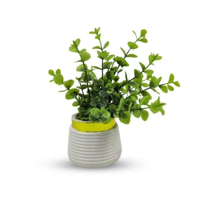 Artificial eucalyptus planter Tree Decoration Piece