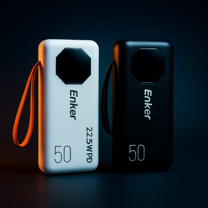Enker 50000mAh Power Bank – Ultra High Capacity, Fast Charging