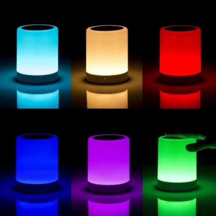 TOUCH LAMP PORTABLE SPEAKER Bluetooth Speaker | Smart Touch Night Light Desk Lamp Color Changing