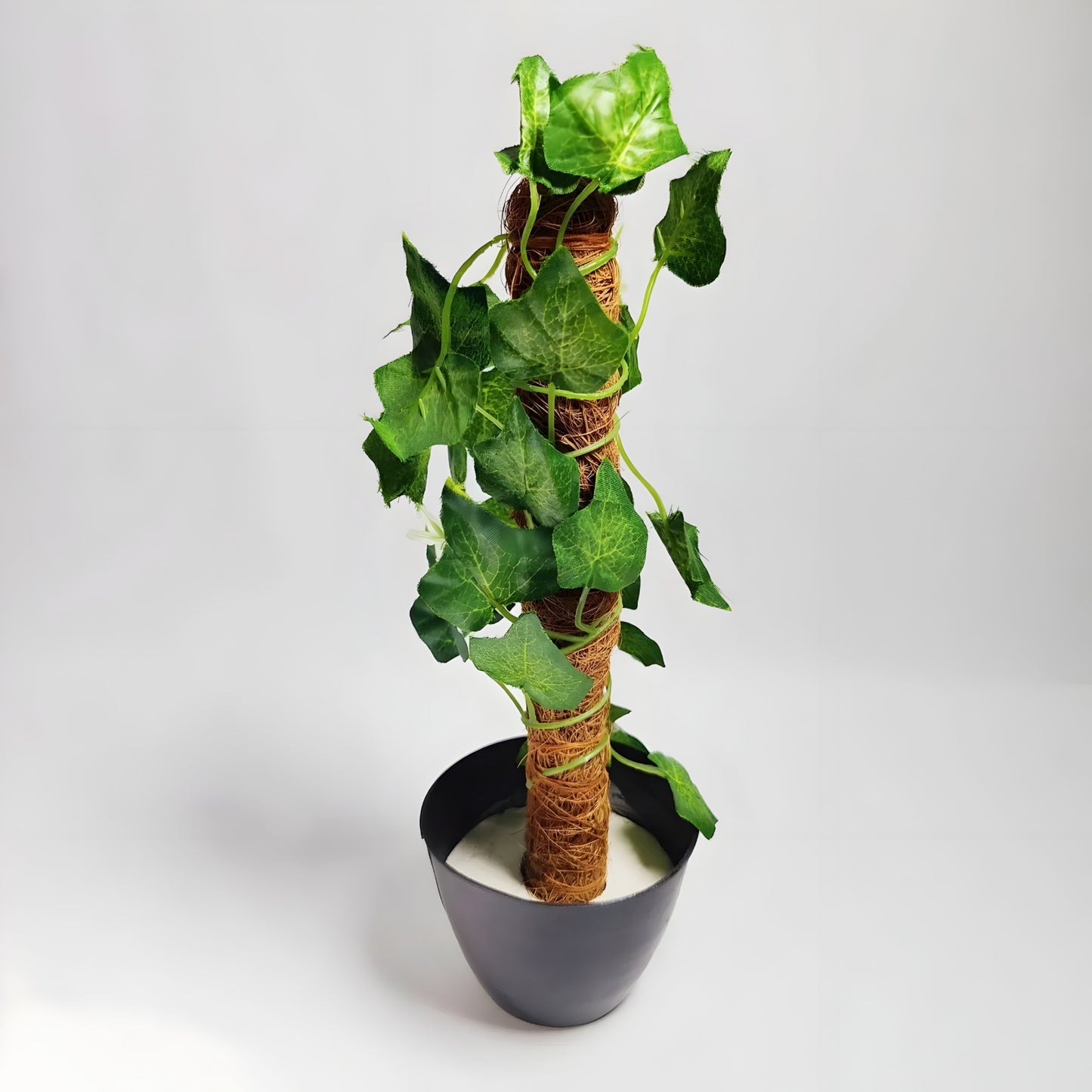 Artificial Money Plant leave with Coconut stick Decorative Flower
