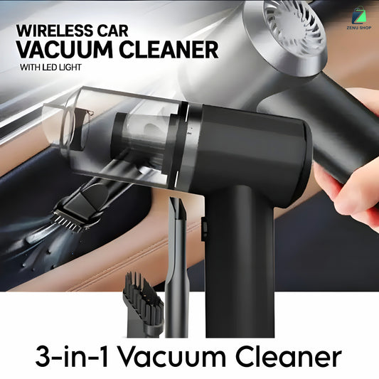 3-in-1 Cordless Vacuum Cleaner – Powerful Duster, Blower & Pump