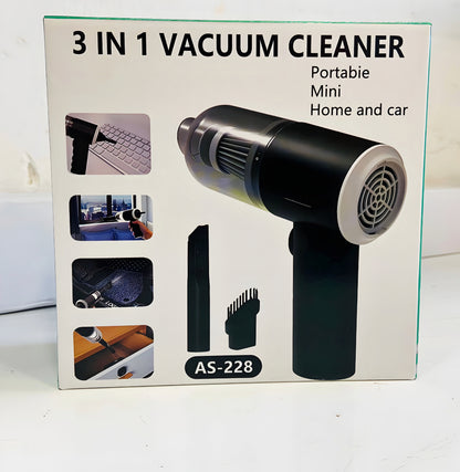 3-in-1 Cordless Vacuum Cleaner – Powerful Duster, Blower & Pump