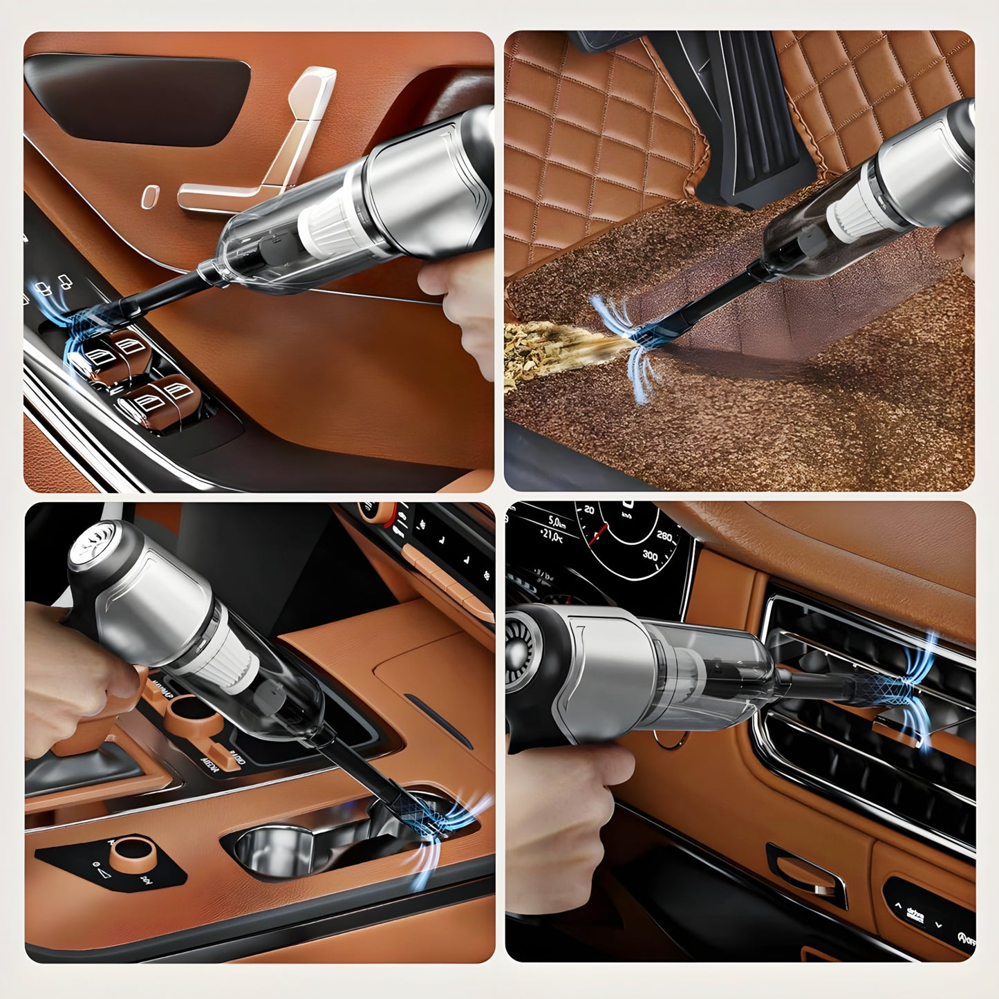 3-in-1 Cordless Vacuum Cleaner – Powerful Duster, Blower & Pump