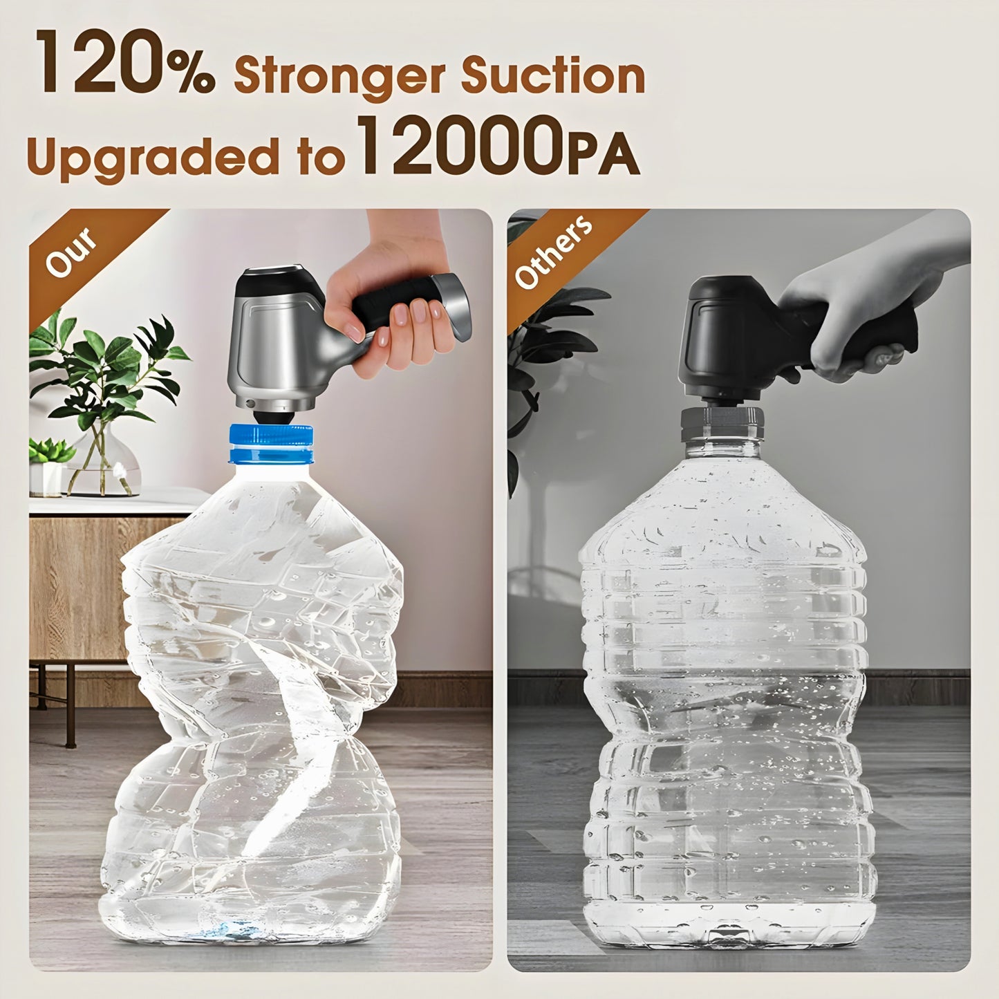 3-in-1 Cordless Vacuum Cleaner – Powerful Duster, Blower & Pump