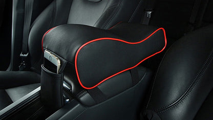 High Leather Car Arm rest Mats Memory Foam Filler Car Center Console Arm Rest Car Seat Covers Car-Styling