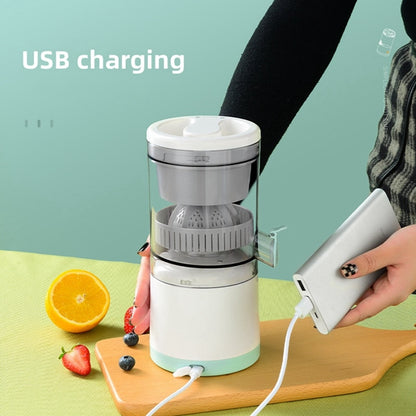 Portable Electric Citrus Juicer Hands-Free Rechargeable Orange Lemon Grapefruit Juicer Easy to Clean Juicer Machine