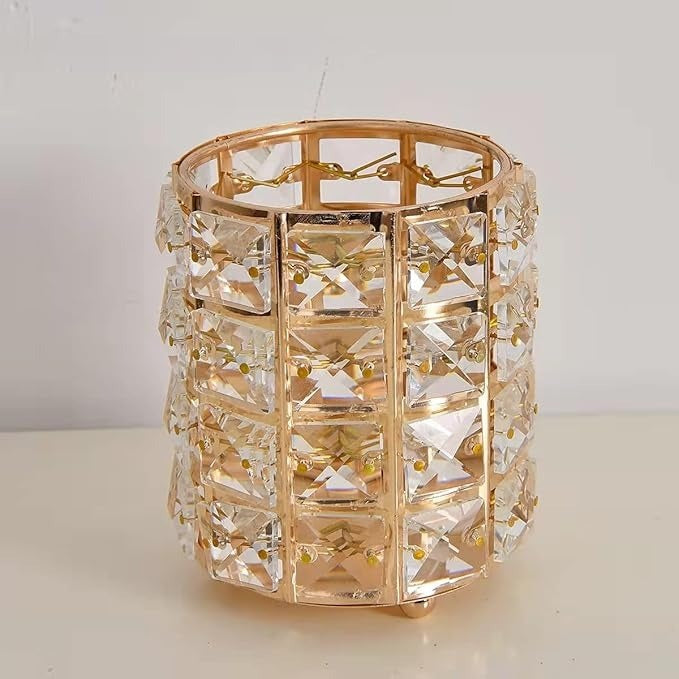 Crystal makeup brush Holder Or Pen Holder