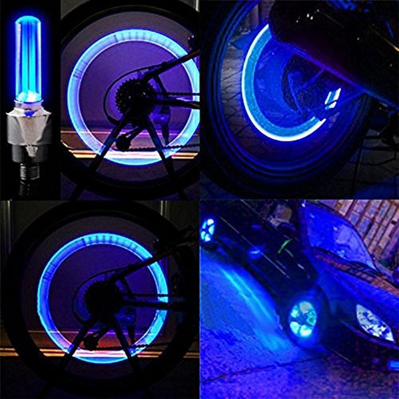 Pack of 2 Car Wheel LED Light And Motorcycle Bike Light Wheel Light