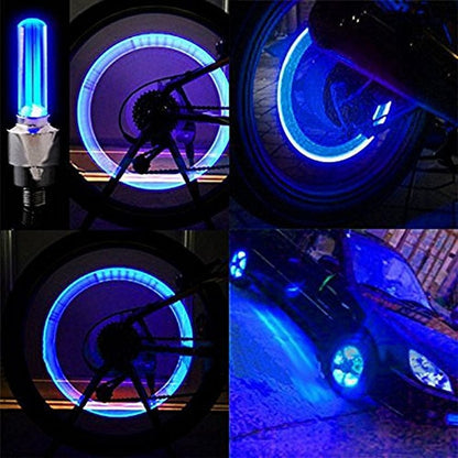 Pack of 2 Car Wheel LED Light And Motorcycle Bike Light Wheel Light