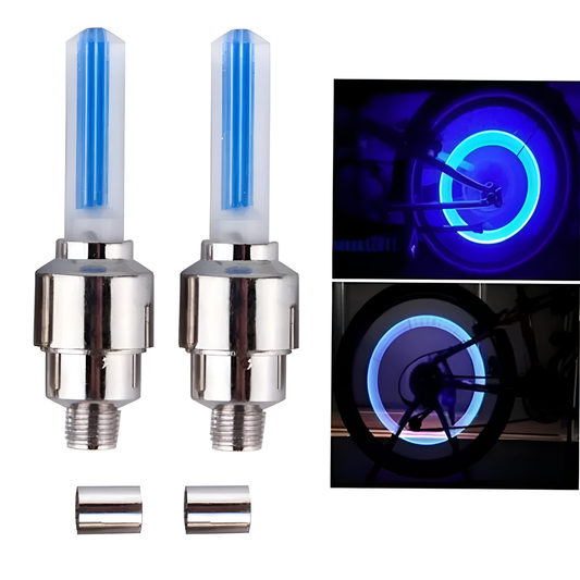 Pack of 2 Car Wheel LED Light And Motorcycle Bike Light Wheel Light