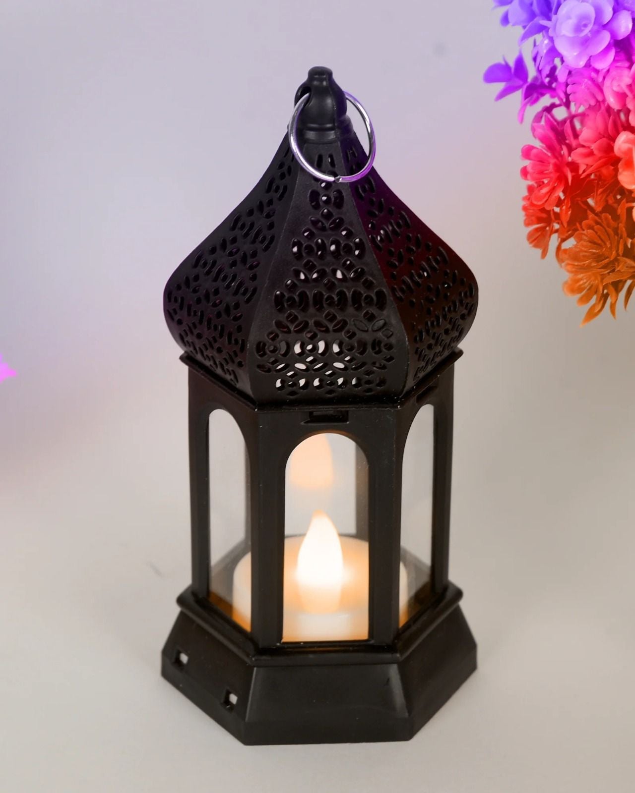Antique Black candle lamp Atmosphere Decoration Creative Gift