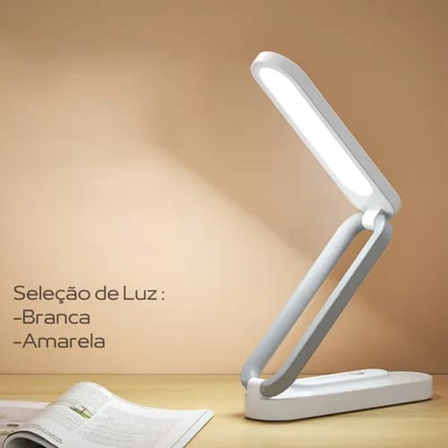 LED Folding Table Lamp – Rechargeable Stepless Dimmable Desk Light