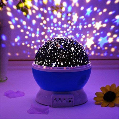 Night Light Star Lamp Starry Sky Projector | 360° Rotating