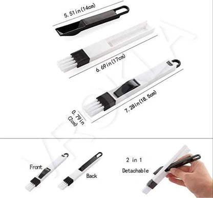 Cleaning Brush Multifunction Window Perfect for Windows Keyboards and Kitchen Surfaces Dual Use