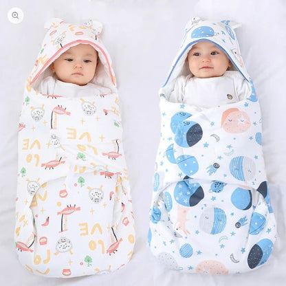Newborn Baby Wrap Blankets Soft And Breathable Swaddle