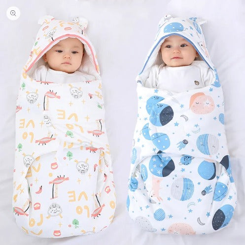 Newborn Baby Wrap Blankets Soft And Breathable Swaddle