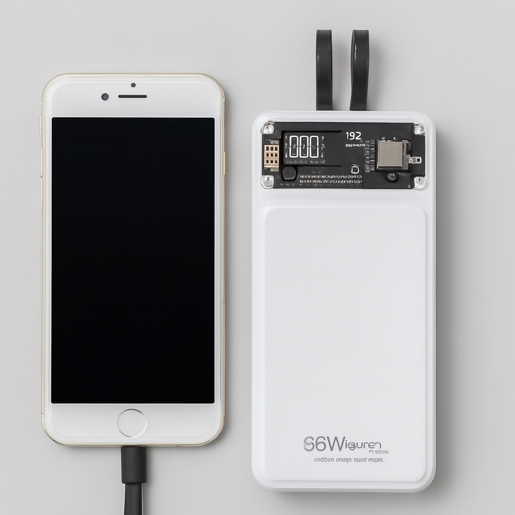 66W 20000mAh Power Bank With LED Display | Super Fast Charging Portable Power Bank