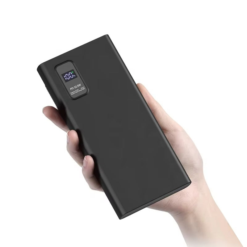 10000mAh Power Bank – PD Fast Charging with Digital Display & Full Capacity Backup