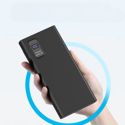 10000mAh Power Bank – PD Fast Charging with Digital Display & Full Capacity Backup